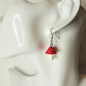Magical Mushroom Earrings